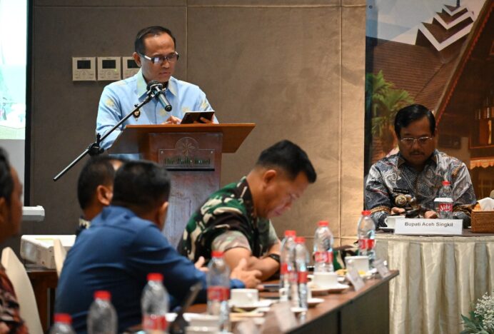 Lanud SIM Ikuti Rakor Peningkatan Konektivitas Internet di Aceh