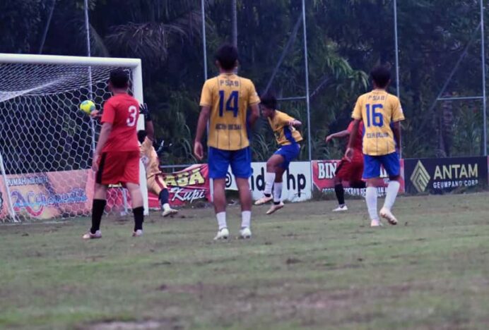 Laga Ujicoba, PSAB Akhirnya Raih Kemenangan, Kalahkan Tim Kecamatan Ingin Jaya 2-0