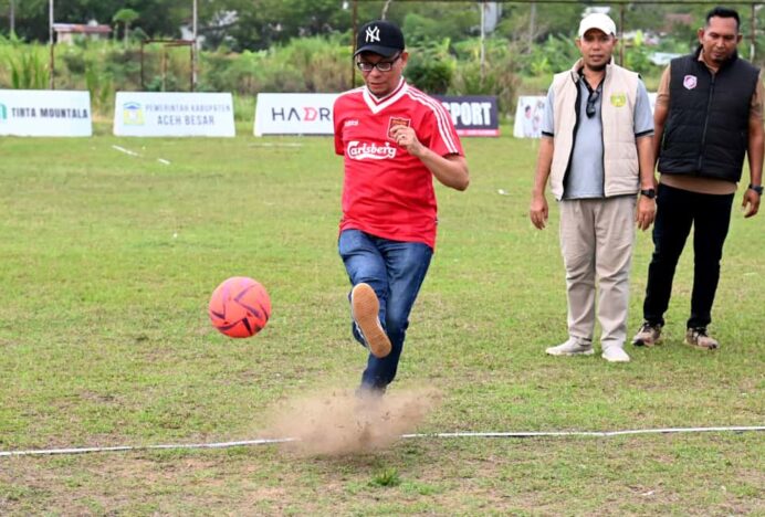 Laga Perdana Kejuaraan Sepakbola U-10 dan U-12 HUT ke-13 Pos Aceh, Ini Hasilnya