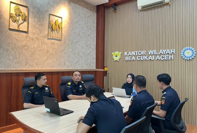 Bea Cukai Tanjung Pinang Pelajari Strategi Media di Aceh Customs Media Hub