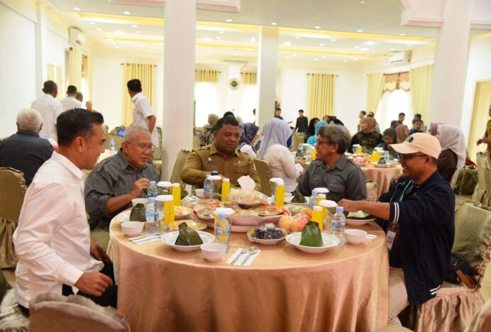 Pemkab Aceh Besar Silaturahmi dengan Pengurus Serikat Perusahaan Pers se-Indonesia