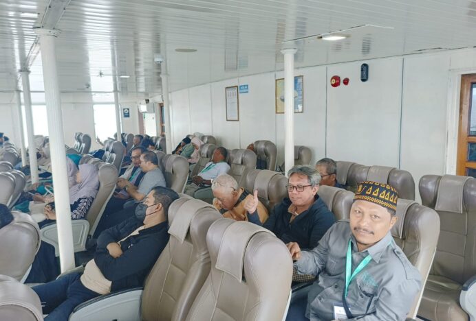 Peserta Rakernas SPS, dari Anjong Mon Mata ke Titik Nol Indonesia