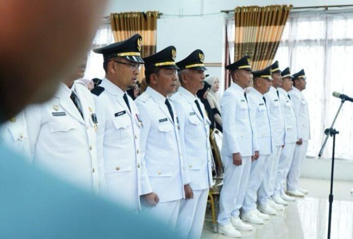 Bupati Haili Yoga Lantik 219 Pejabat dii Lingkup Pemkab Aceh Tengah