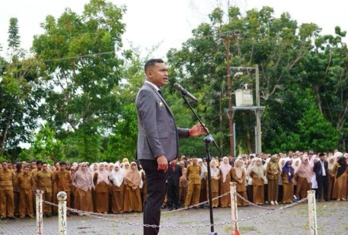 Kumpulkan ASN di Abdya, Bupati Safaruddin Tekankan Kedisiplinan