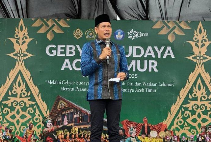 Wabup Aceh Timur Tutup Gebyar Budaya 2025