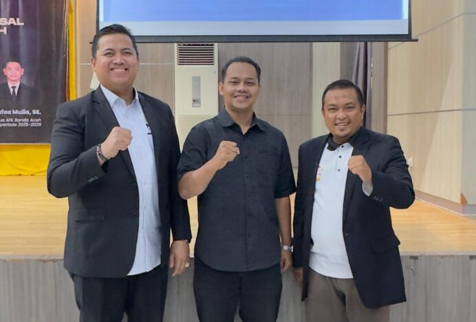 Khalid Lantik Asosiasi Futsal Kota Banda Aceh, Ikbal Maulana Jadi Ketua Umum, Tumad Exco