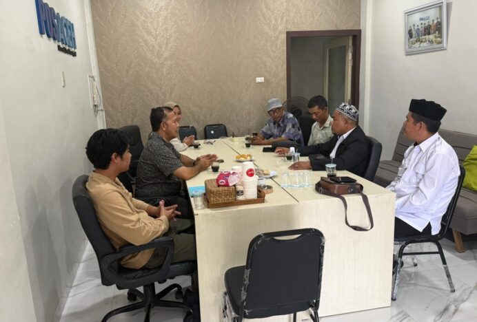 Ketua Baitul Mal Banda Aceh Kunjungi Pos Aceh, Tekankan Zakat ke Lembaga Resmi