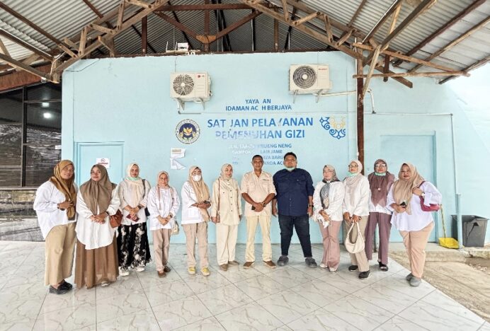 Awasi Program Makan Gizi Gratis, Fraksi Gerindra DPRK Banda Aceh Kunjungi SPPG