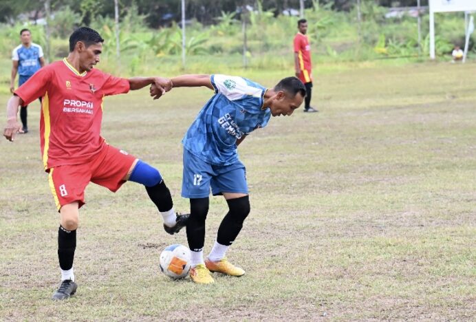 Bhayangkara FC, Tim Terakhir Lolos Semifinal Sepakbola Eksekutif HUT ke-13 Pos Aceh, Kalahkan Sabang 1-0