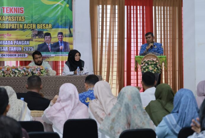 Dinas Pertanian Aceh Besar Gelar Bimtek Penyuluh Pertanian
