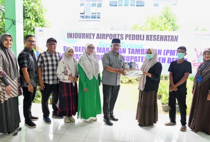 Asisten I Sekda Aceh Besar Apresiasi Dukungan Angkasa Pura untuk Pasien TBC di Blang Bintang