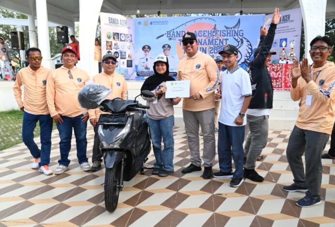 Lomba Memancing se-Aceh Meriah, Dari Seratusan Doorpize Sampai Hadiah Utama Sepeda Motor
