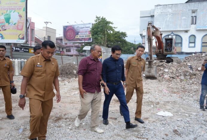 Ketua DPRK Banda Aceh Minta Rekanan Pacu Pembongkaran Pasar Aceh