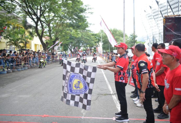 Wakil Gubernur Fadhlullah Buka Open Road Race Pemerintah Aceh 2025