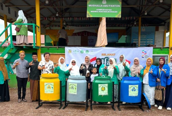 Fatayat NU, Kopri PMII dan IPPNU Aceh Gelar Workshop Pengelolaan Sampah