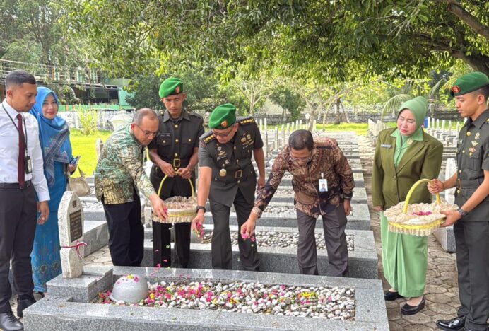 Semangat Patriotisme Korps Keuangan TNI AD, Laksanakan Ziarah ke Taman Makam Pahlawan