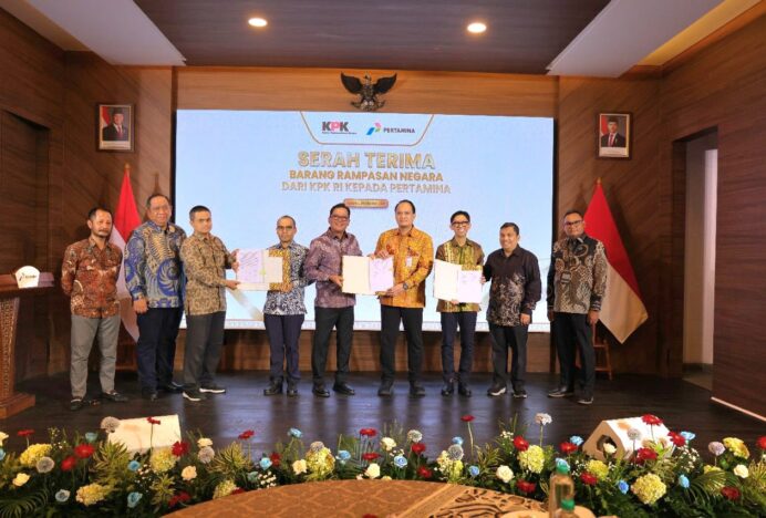 KPK Serahkan Aset Sitaan Kasus Korupsi Rp 27,6 Miliar Dermaga Sabang ke Pertamina