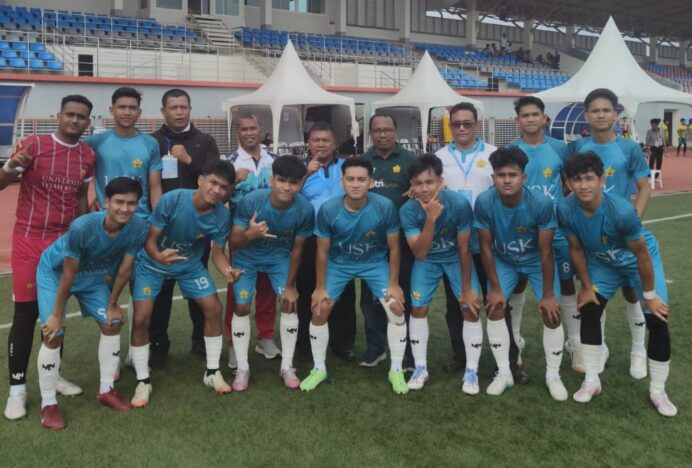 Pemain PSAB Bawa USK Lolos ke Semifinal Mini Soccer IMT-GT, Bantai Malaysia 5-0