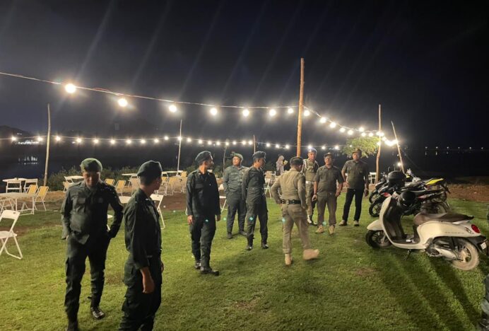 Gabungan Satpol PP/WH Aceh Besar dan Banda Aceh Gelar Patroli Malam