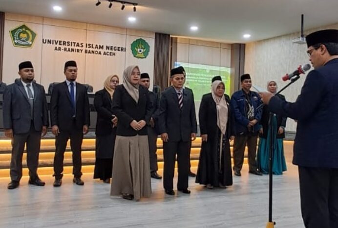 Kopertais Wilayah V Aceh Laksanakan Pengukuhan Forum Pimpinan PTKIS Aceh