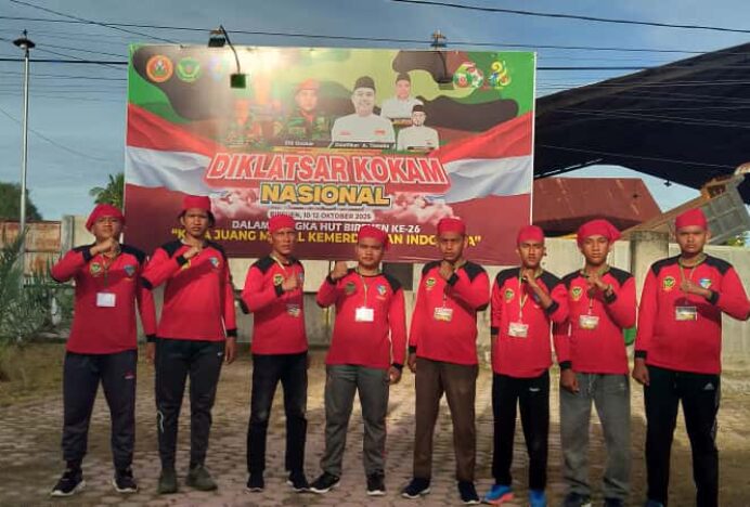 Sembilan Pemuda Muhammadiyah Aceh Besar Ikuti Diklatsar Kokam Nasional di Bireuen