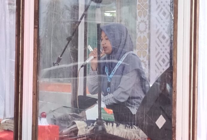 Hafidzah Aceh Besar Farrasa Zayyan Lancar Selesaikan Lomba Cabang Tafidz 5 Juz