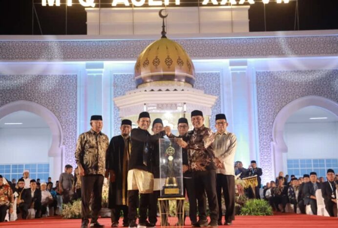 Aceh Besar Juara Umum MTQ XXXVII Aceh 2025