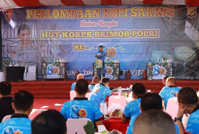 Kapolda Aceh Buka Lomba Kopi Saring HUT ke-80 Brimob