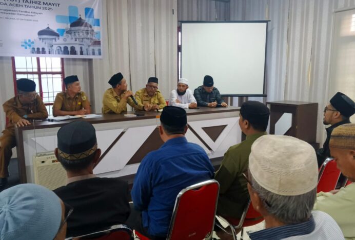 Kepala DSI Banda Aceh Pimpin Raker Da’i Kota dan Muhtasib