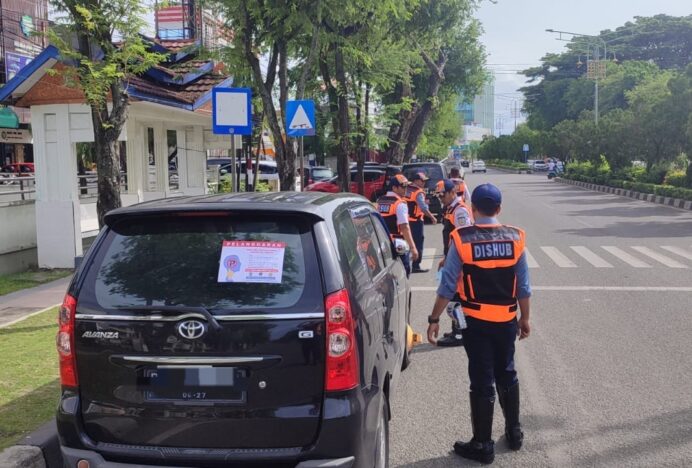 Antisipasi Kemacetan, Dishub Kota Banda Aceh Imbau Warga Tidak Melanggar Kawasan Larangan Parkir