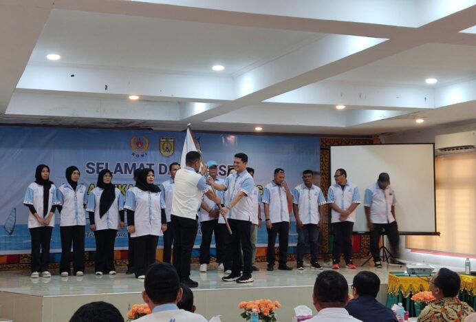 Hendri Mustaqim Dilantik Jadi Ketua Porlasi Banda Aceh Periode 2025-2029
