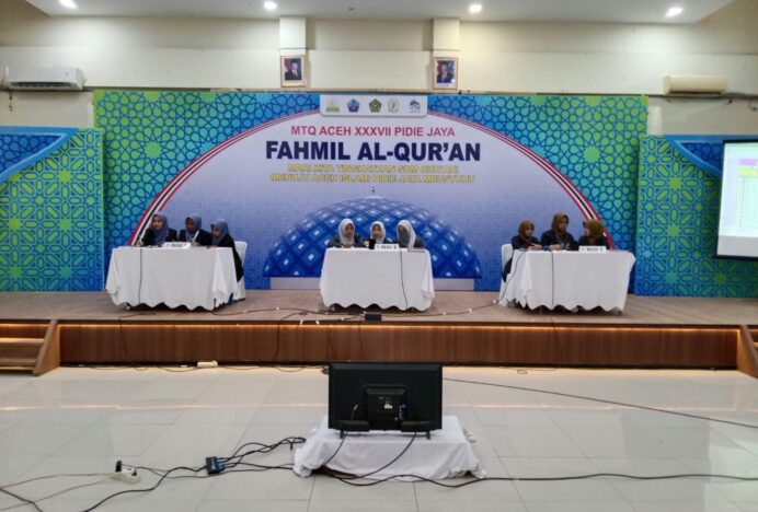 Cabang Fahmil Qur’an Putri Aceh Besar Berhasil Melaju ke Semifinal Final