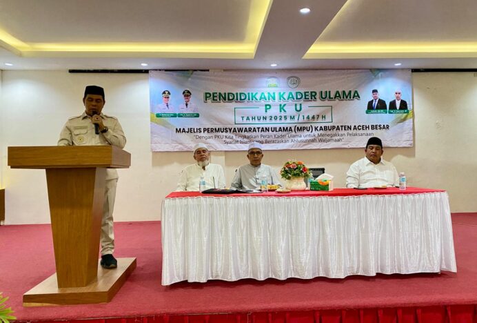 Bupati Aceh Besar: Kaderisasi Ulama Muda Penting untuk Jaga Kemurnian Syariat Islam