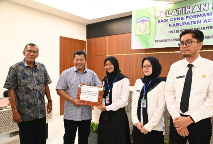 Sekda Bahrul Jamil Minta CPNS Jadi Abdimas Bermoral