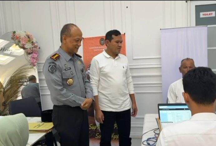 Imigrasi Banda Aceh Gelar Layanan SIKUPI di Cek Min Kupi Sigli