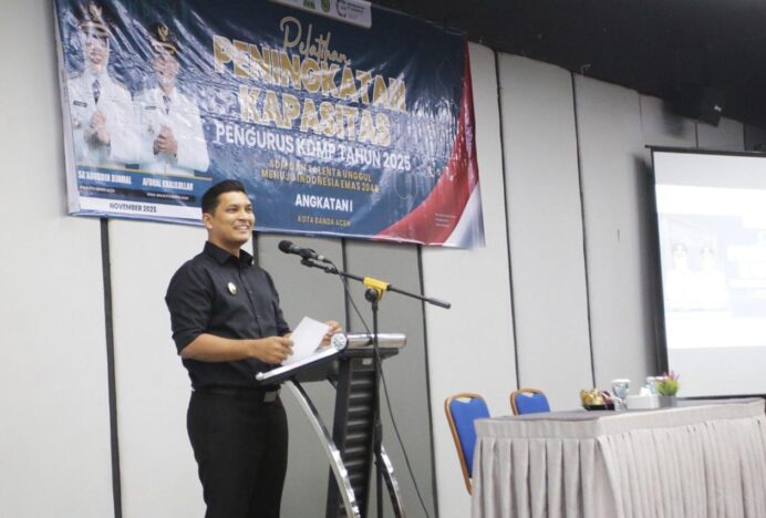 Wakil Wali Kota Afdhal Buka Pelatihan SDM