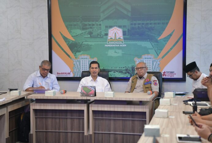 Pemerintah Aceh Gelar Rapat Darurat, Fokus Evakuasi dan Distribusi Logistik Korban Banjir-Longsor