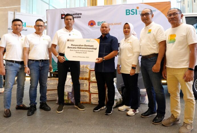 BSI Kirim 15 Ton Bantuan Logistik untuk Masyarakat Aceh
