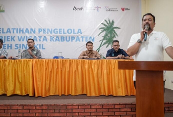 Disbudpar Aceh Tingkatkan Kapasitas Pelaku Wisata: 40 Pengelola Ikuti Pelatihan Intensif di Aceh Singkil