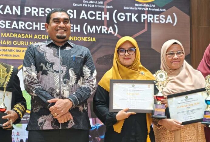 Pustakawan MAN 3 Aceh Besar Raih Juara 2 GTK PRESA Kanwil Kemenag Aceh
