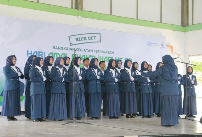 28 Madrasah Meriahkan Lomba Aubade HAB ke-80 Kemenag Aceh Besar