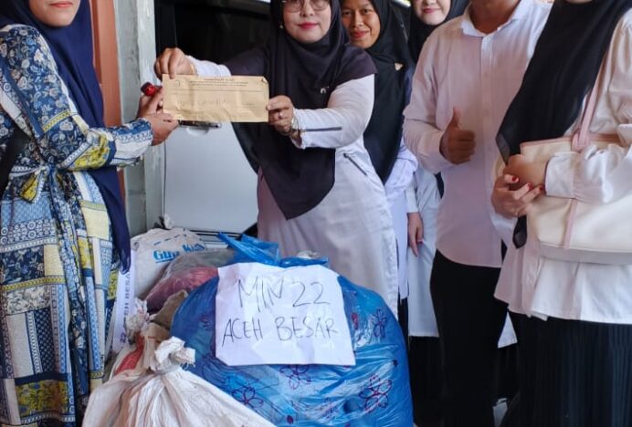 Sejumlah Madrasah di Aceh Besar Galang Bantuan Kemanusiaan untuk Korban Banjir