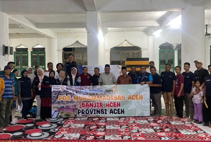 PW. Muhammadiyah Aceh Memberangkatkan Tim Relawan
