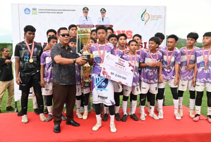 SMP Islam Al Falah Abu Lam U Juara Gala Siswa Indonesia Piala Bupati Aceh Besar 2025