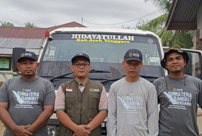 Hidayatullah Aceh Dirikan Posko Bantuan Korban Banjir Bandang dan Longsor di Aceh Tamiang