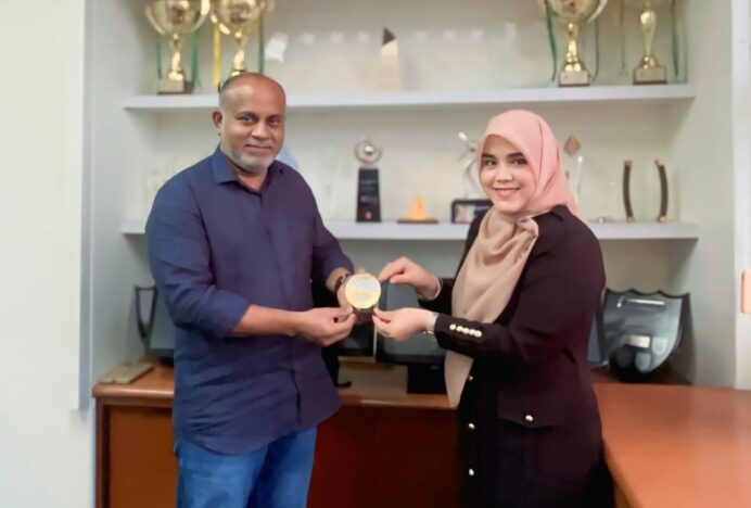 MES Aceh Besar Jajaki Kolaborasi Global Halal dengan United World Halal Development di Singapura