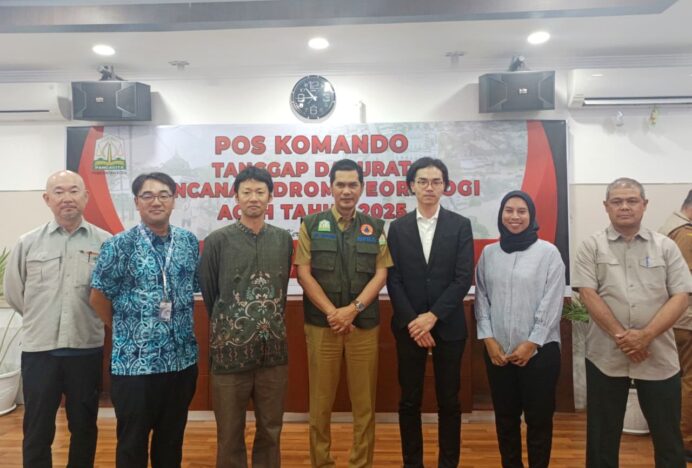 JICA Siap Dukungan Penuh untuk Penanganan dan Pemulihan Pascabencana di Aceh
