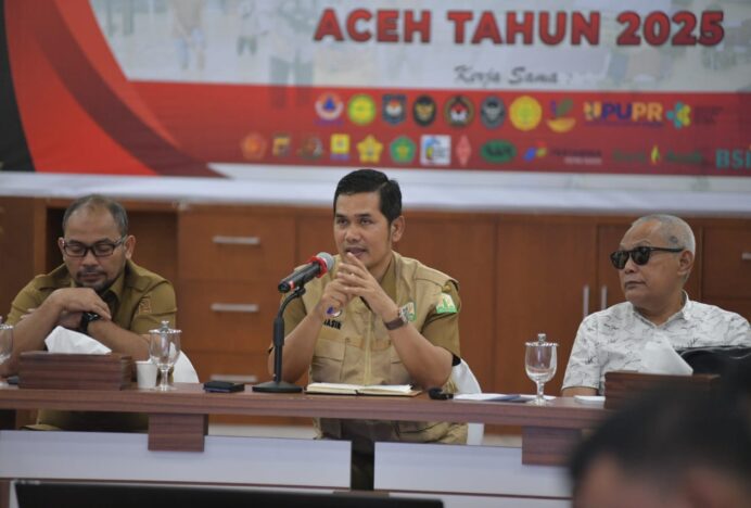Sekda Aceh Kumpulkan LSM, NGO, dan Relawan untuk Percepat Pemulihan Pasca Bencana