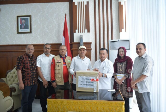 Wagub Aceh Terima Bantuan Gubernur Jambi