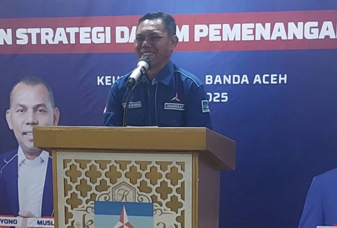 Ketua DPC Partai Demokrat Banda Aceh Minta Kader Perkuat Tupoksi Masing-Masing